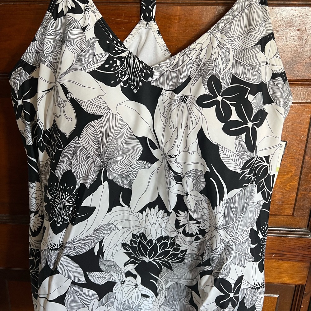 Tankini womens bathing suit top size 18W